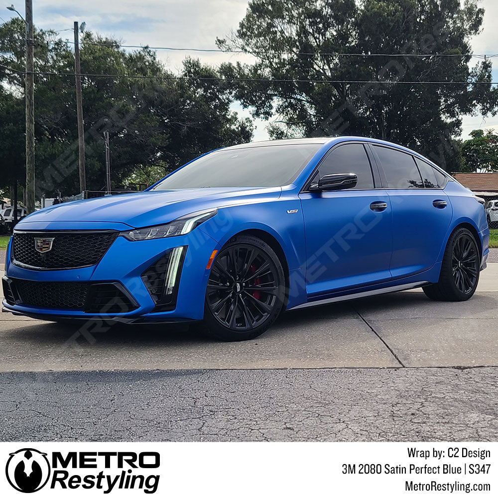 3M 2080 Satin Ocean Shimmer Vinyl Wrap | S327