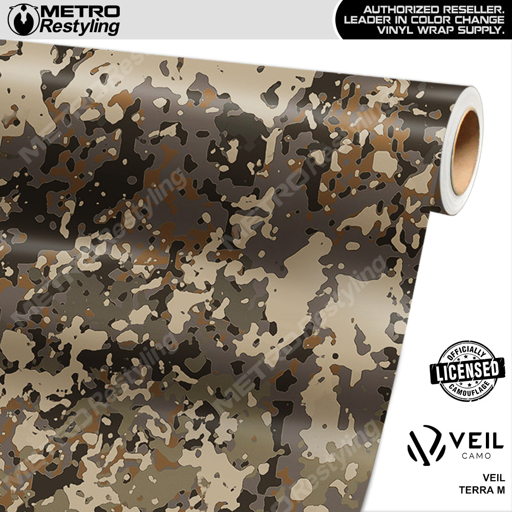 Veil Terra A Camo Vinyl Car Wrap