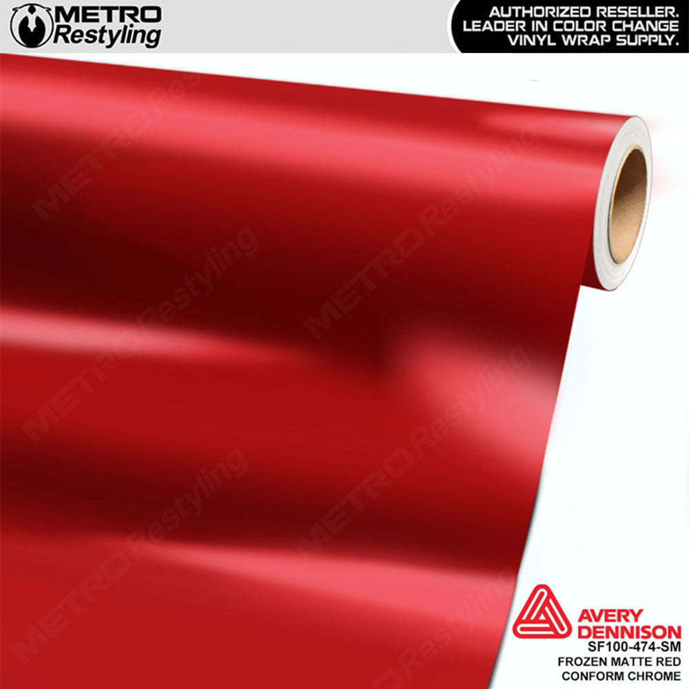 Reklame bestemt Cater Matte Iced Red Titanium - KPMF | Metro Restyling