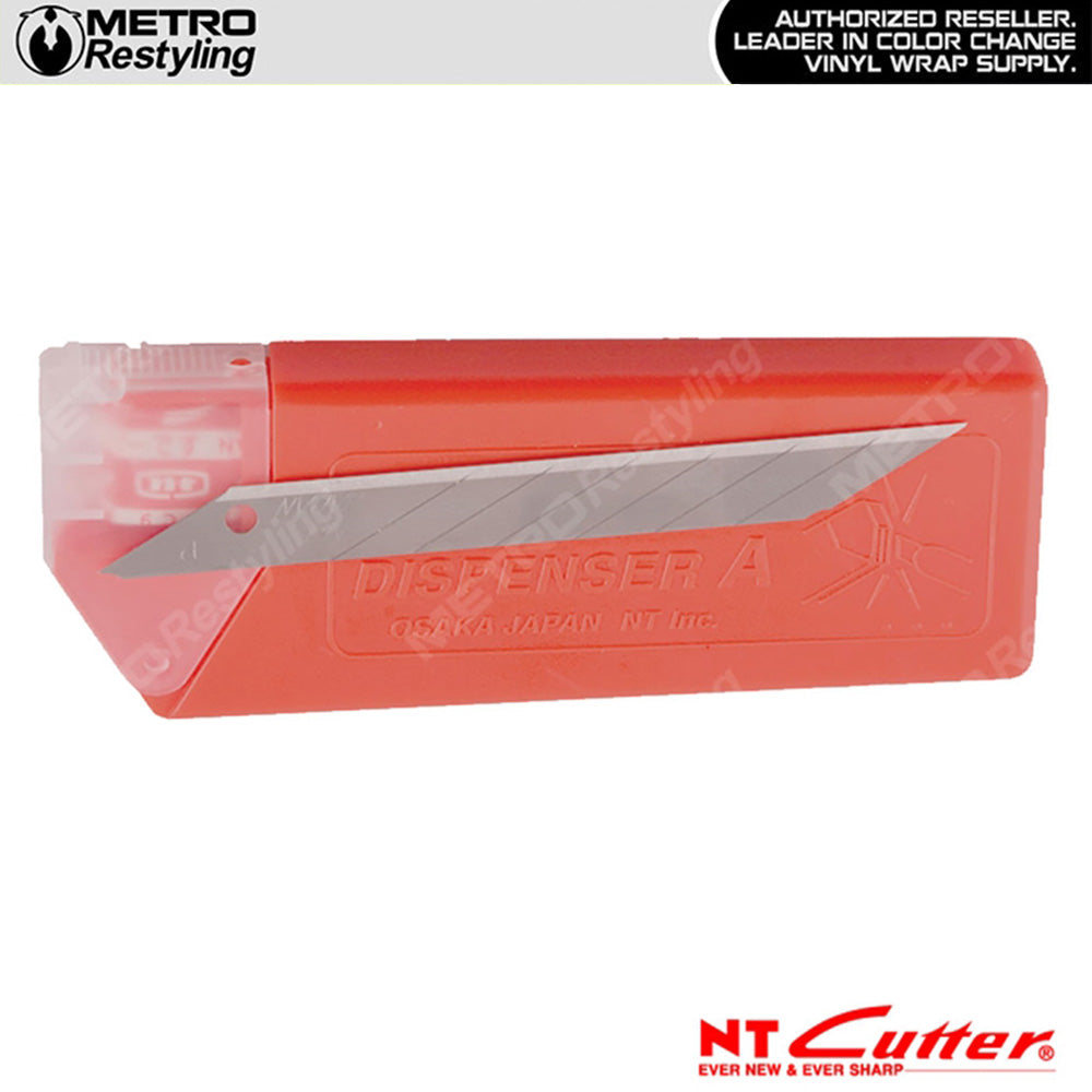 NT Cutter Aluminum Die-Cast Grip Multi-Blade Cartridge Knife - LIOA1000RPCT  