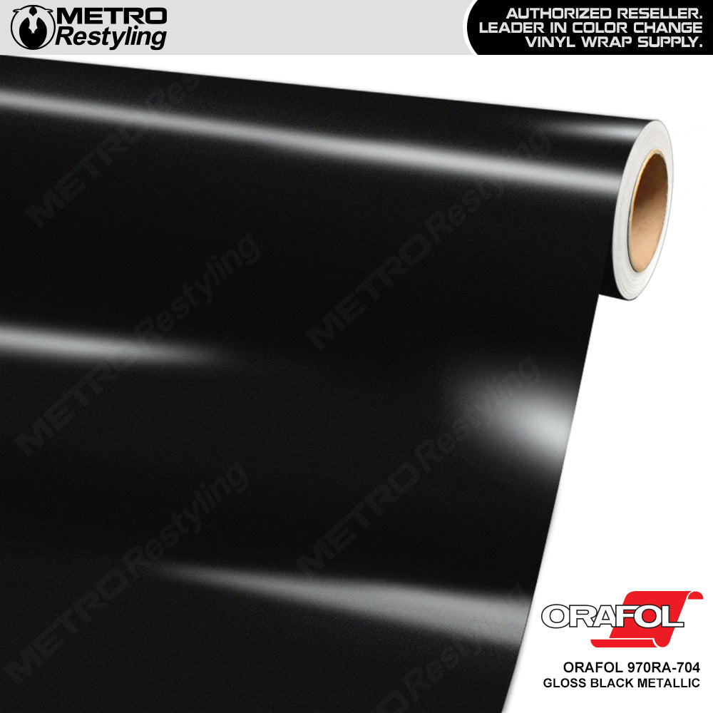 ULTRA-GLOSS® Metallic Heavy Metal Black - Glossiest vinyl wrap