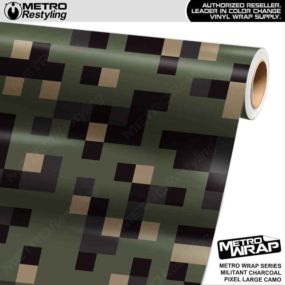 Erratic Militant Charcoal - Metro Wrap