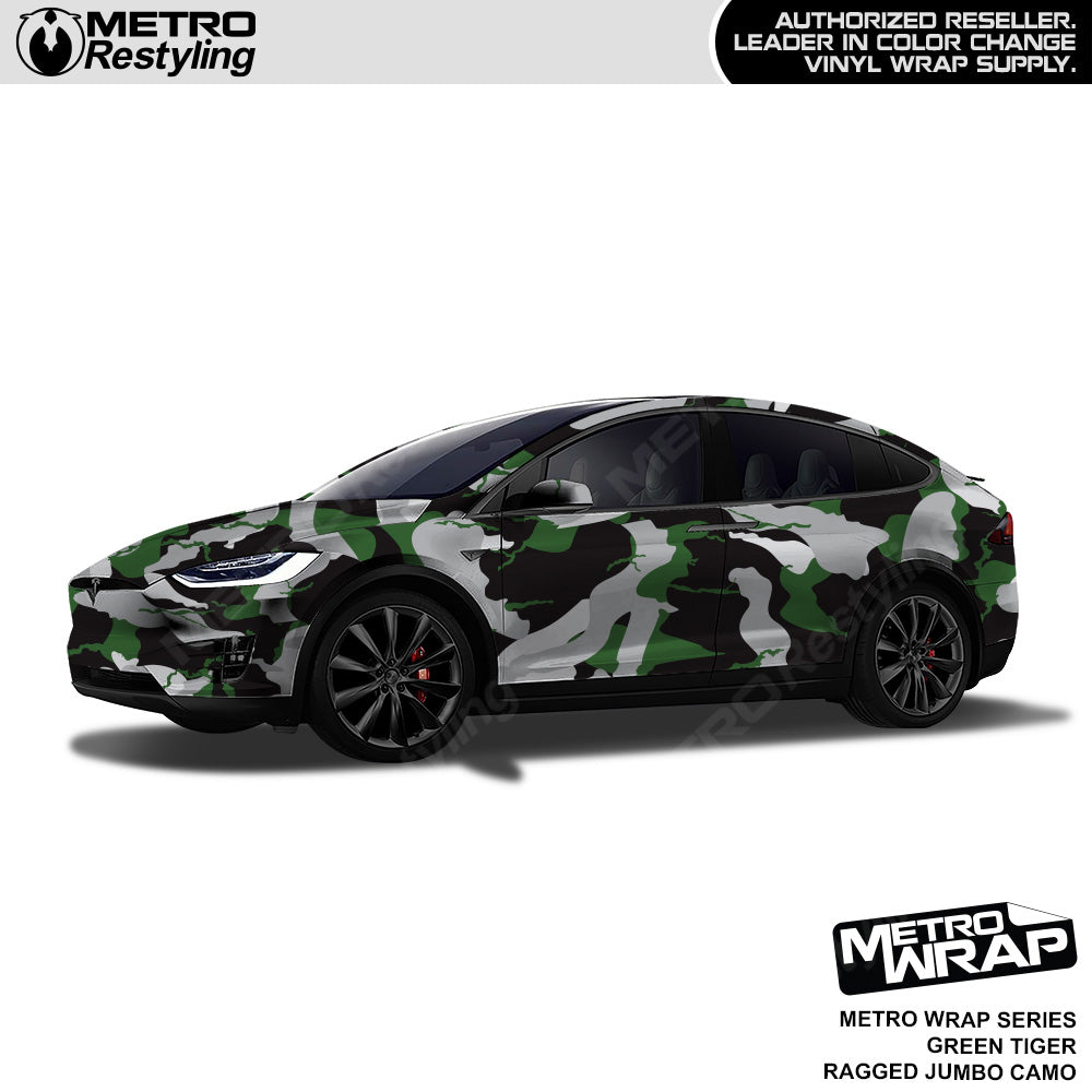 Rwraps™ Green Tiger Vinyl Wrap