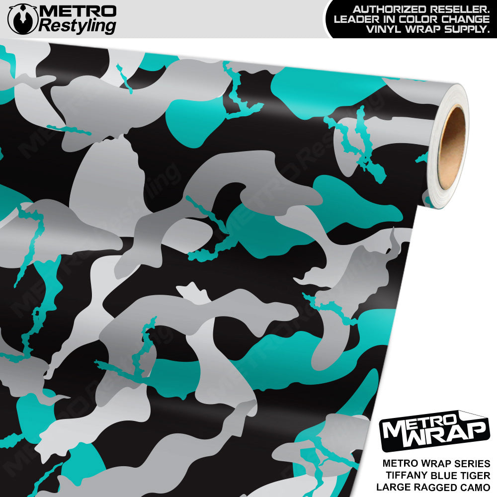 Treetop Tiffany Blue Tiger - Metro Wrap | Metro Restyling