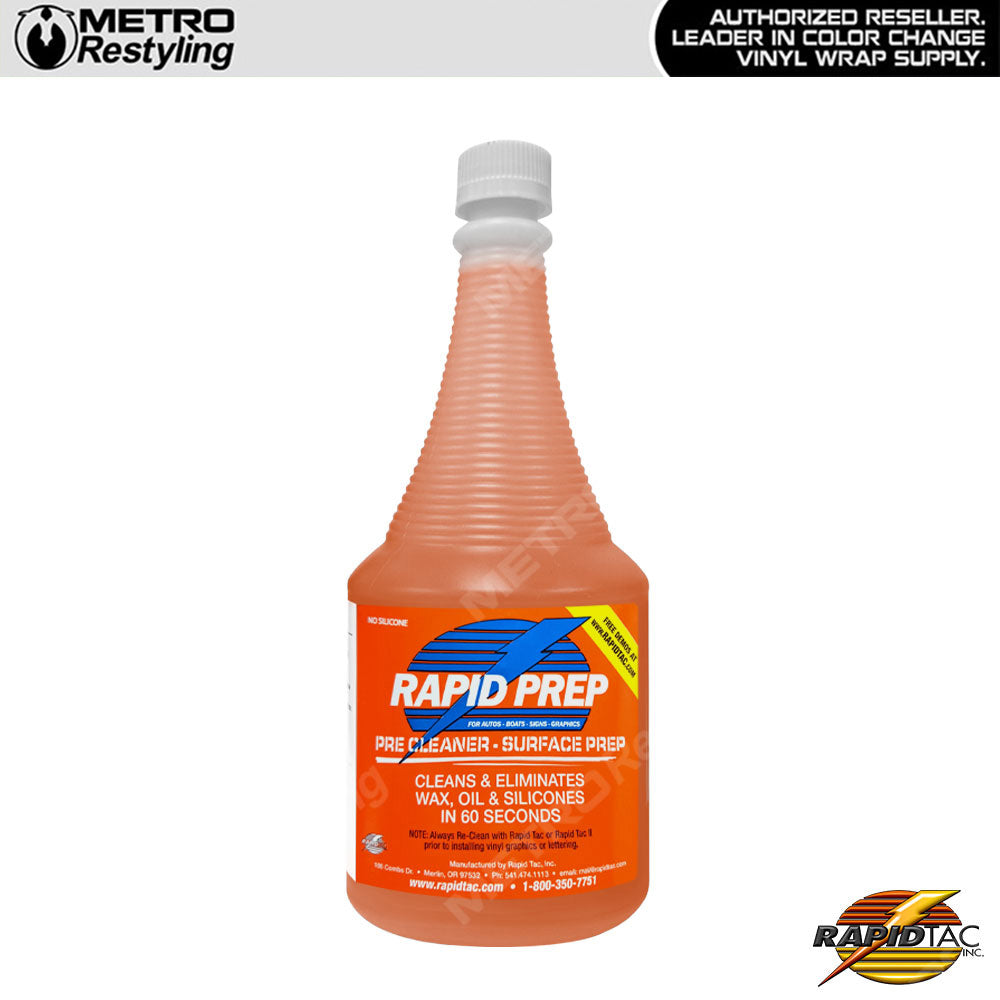 RAPID TAC Application fluid for Vinyl Wraps Decals Stickers 32oz Sprayer