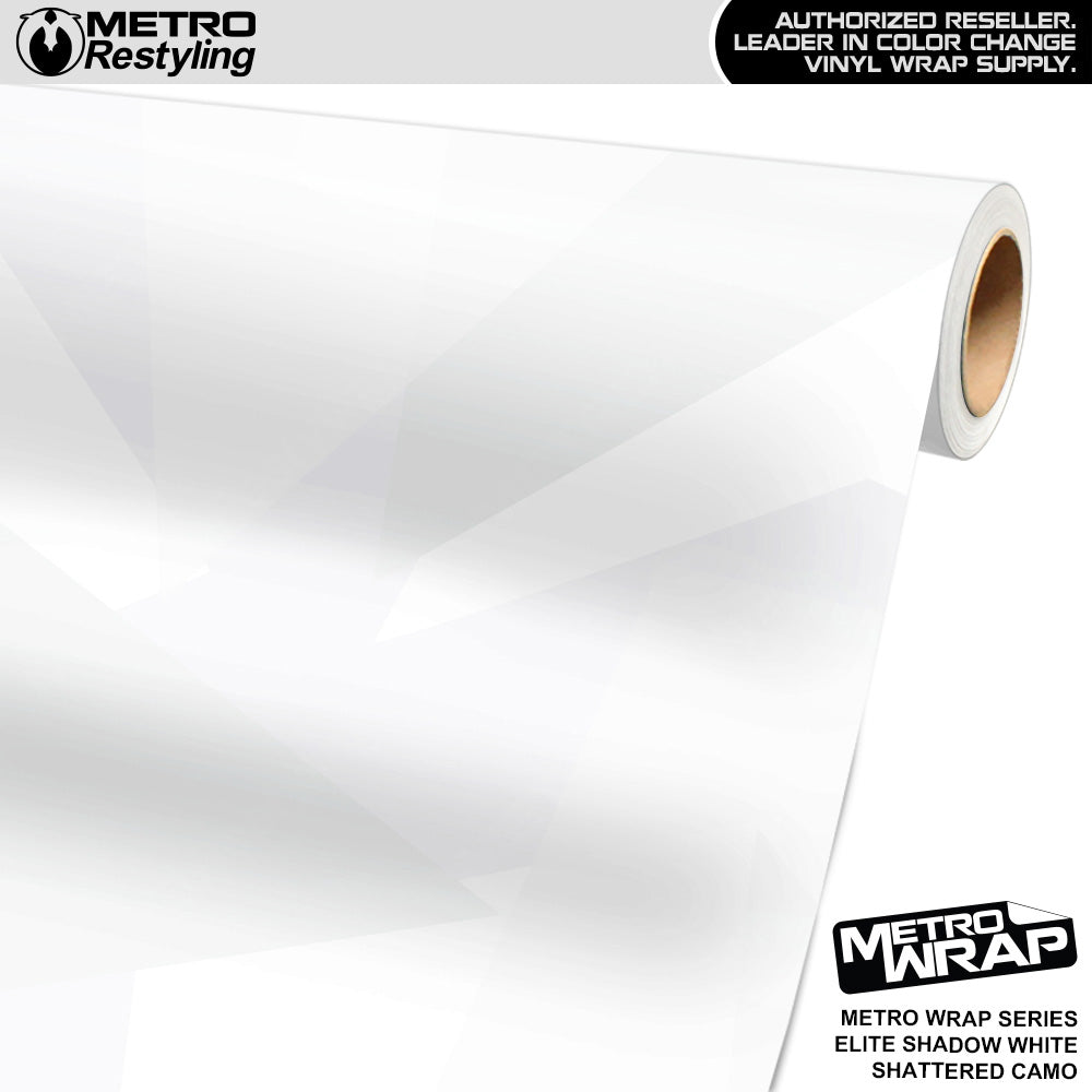 Large Elite White Camouflage - Metro Wrap