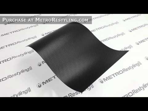 Real D Metallic Carbon Fiber - Metro Wrap