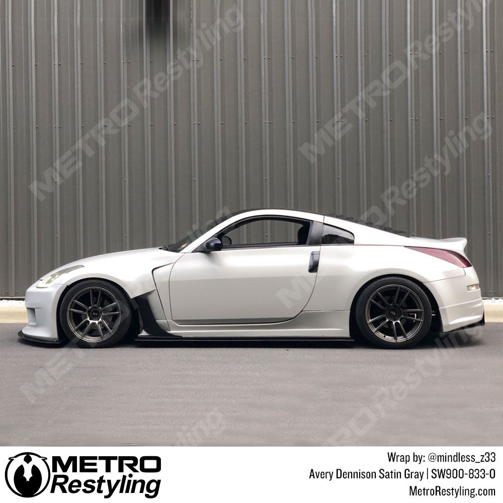 Avery Dennison SW900 Satin Black Vinyl Wrap – EzAuto Wrap