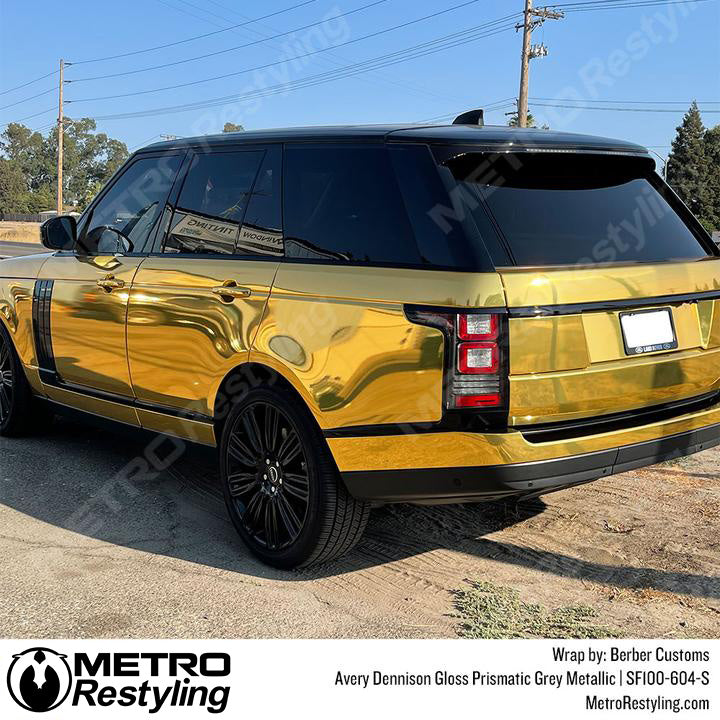 Range Rover Sport - Yellow Gloss wrap