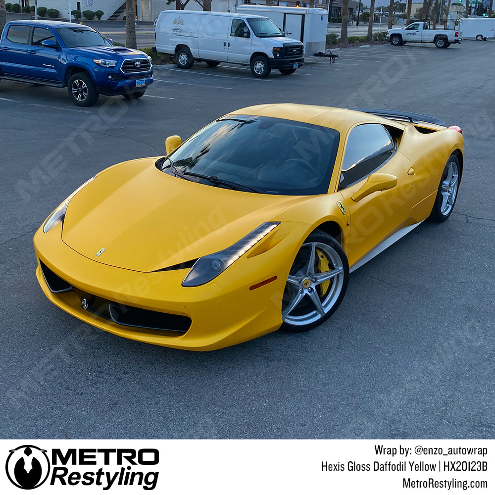 Matte Grey Ferrari Wrap – Custom Vehicle Wraps
