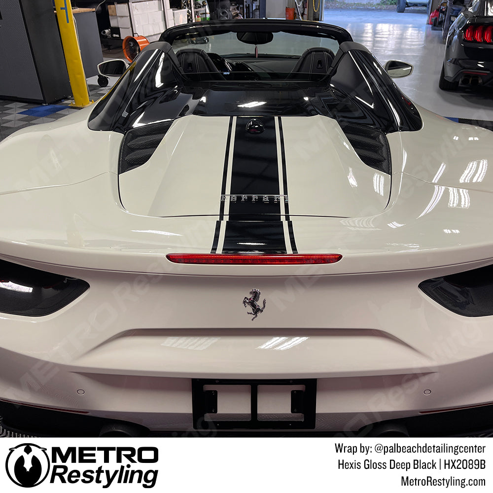 Matte Grey Ferrari Wrap – Custom Vehicle Wraps