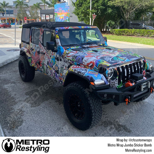 Jeep Vinyl Wrap - Photo Gallery | Metro Restyling