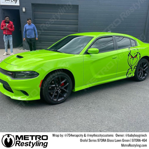 candy lime green charger