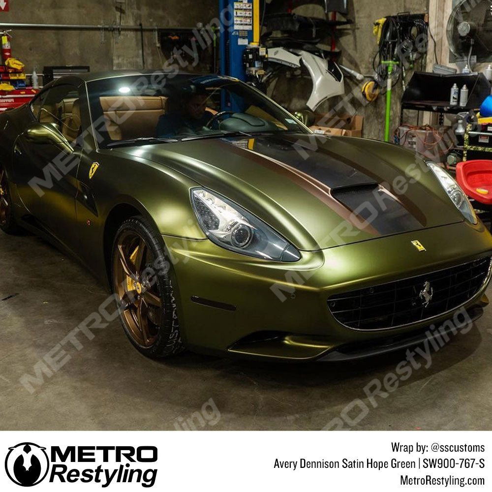 Matte Grey Ferrari Wrap – Custom Vehicle Wraps