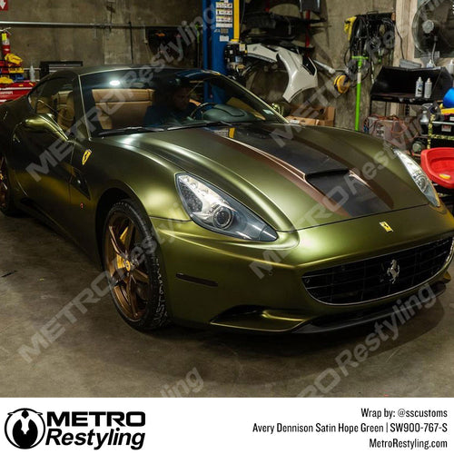 2015 FERRARI F12 BERLINETTA CUSTOM CAR WRAP VINYL 3M 1080 GLOSS