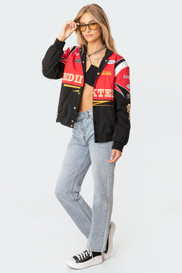 Hailey Bieber and Kylie Jenner Wear Motocross Jackets — Shop Motocross  Jackets for Fall 2022