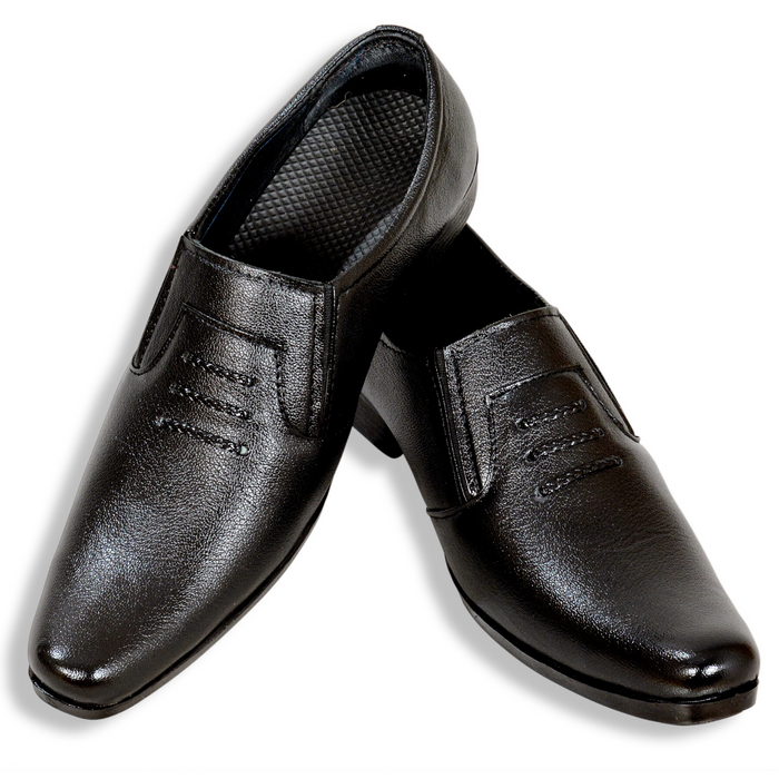 mens laceless formal shoes