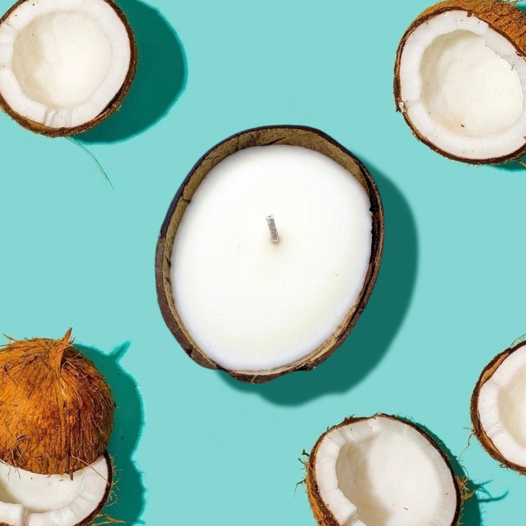 Hawaiian Coconut Shell Candles – Kmoni Cosmetics