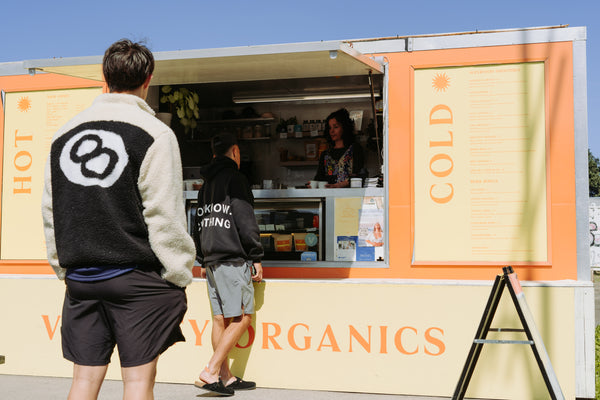 Vitality Organics Coffee Cart