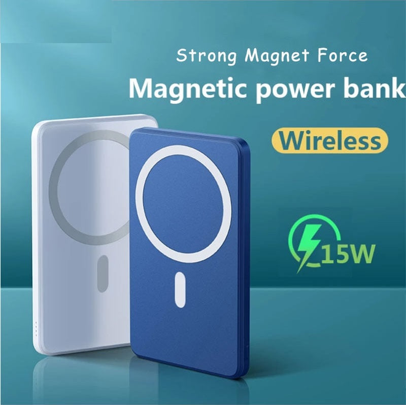 server Bestudeer globaal BiT - Mini Magnetic Wireless PowerBank