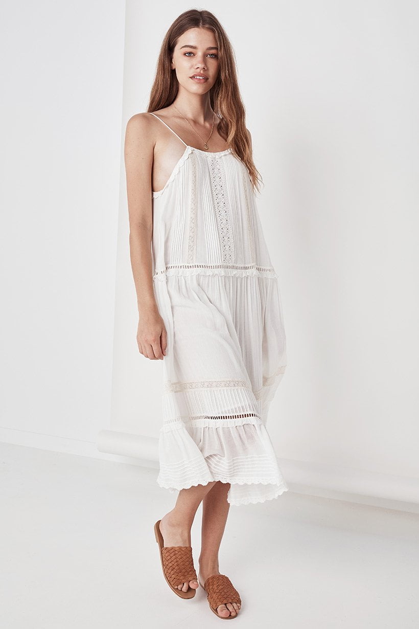 spell hanging rock midi dress