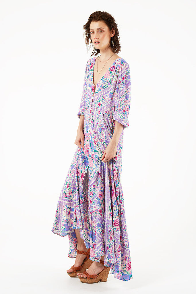 Spell Babushka Mary Kate Maxi Dress Lavender – Call Me The Breeze