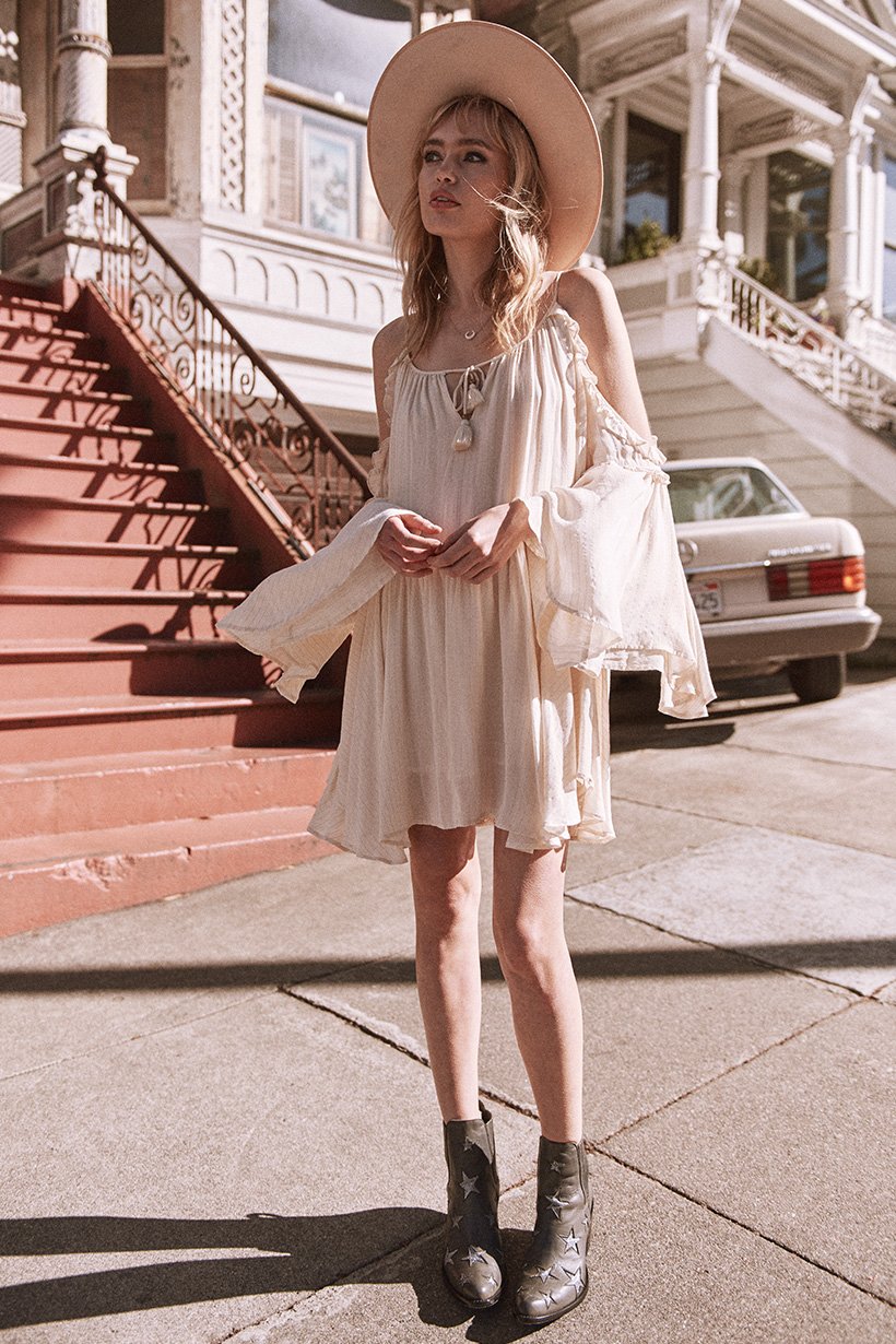 Spell Isla Bonita Embroidered Dress White – Call Me The Breeze