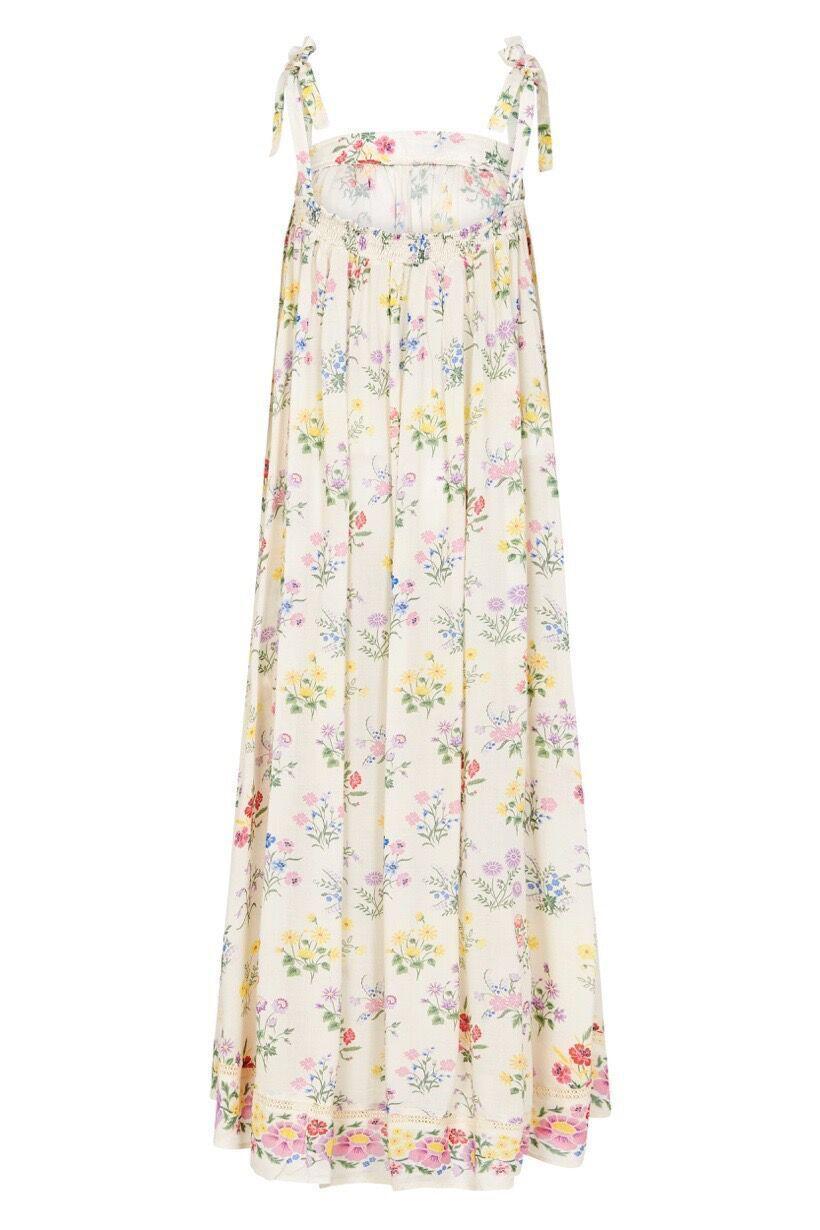 spell posy maxi dress