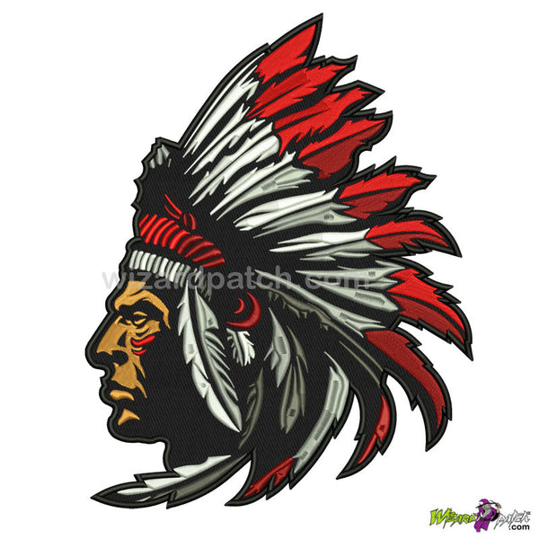 indian head mascot clipart designs