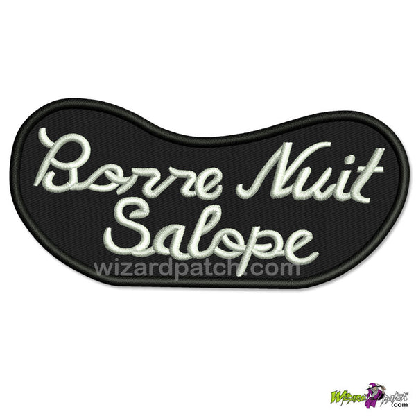 BONNE NUIT SALOPE HDMM EMBROIDERED JACKET PATCH  Wizard 