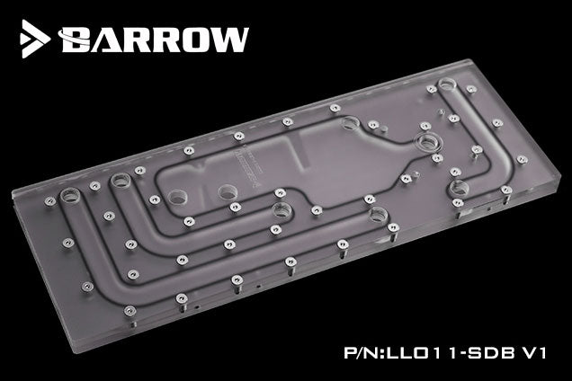Barrow WaterWay for Lian Li PC-011, Sidemontert
