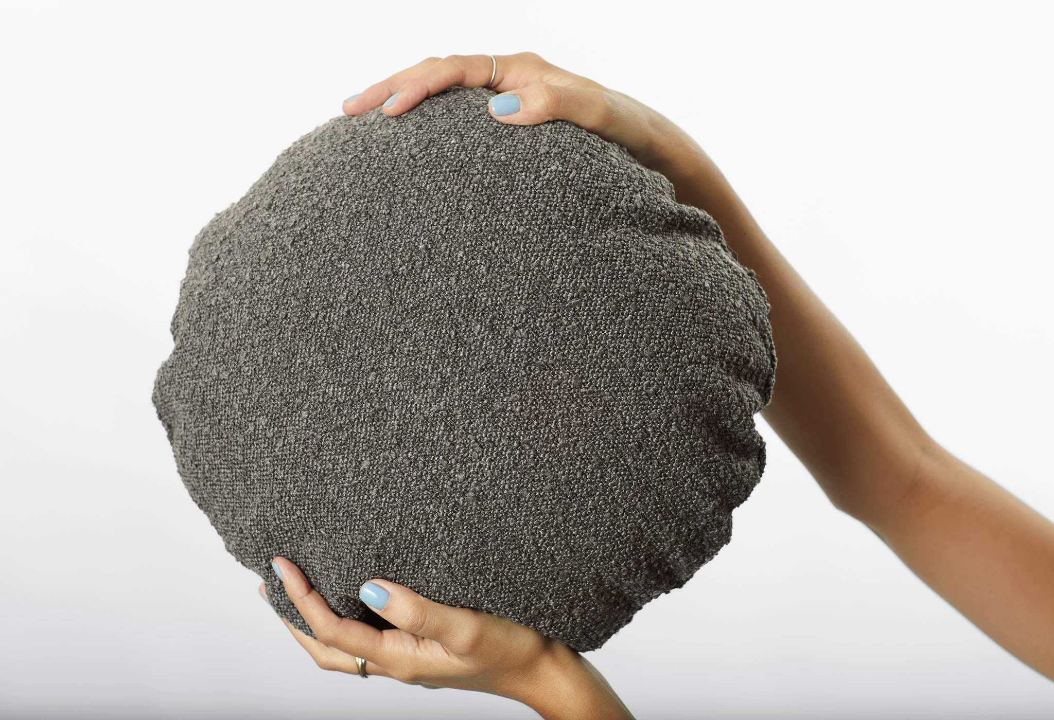 Junior Boucle - Truffle Cushion