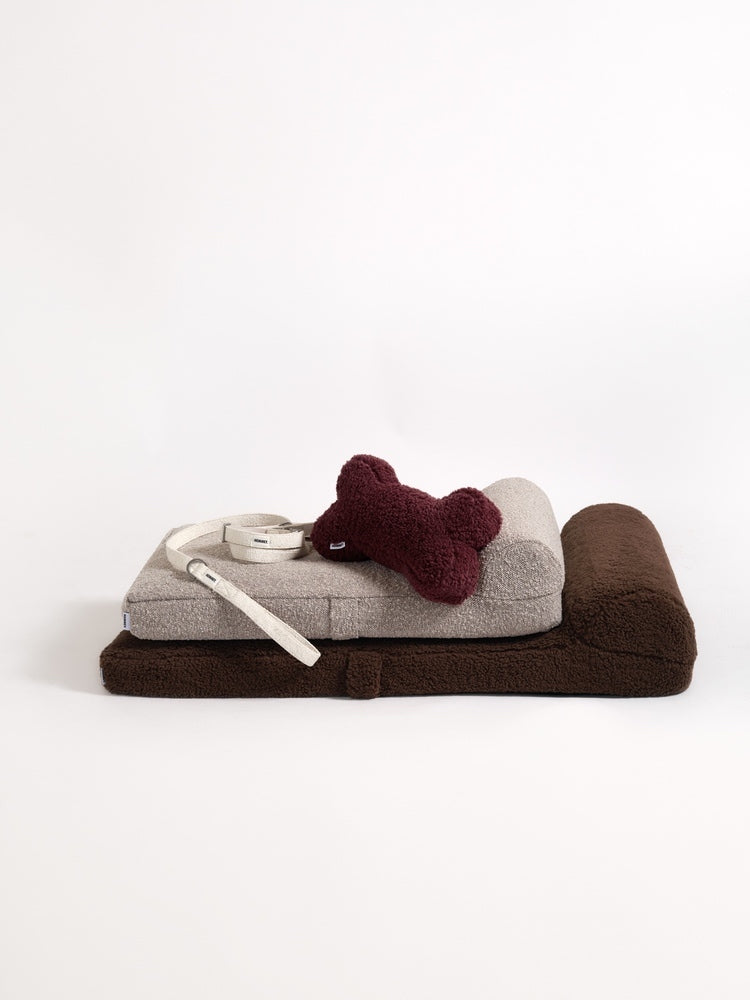 Boucle Pet Bed - Stone