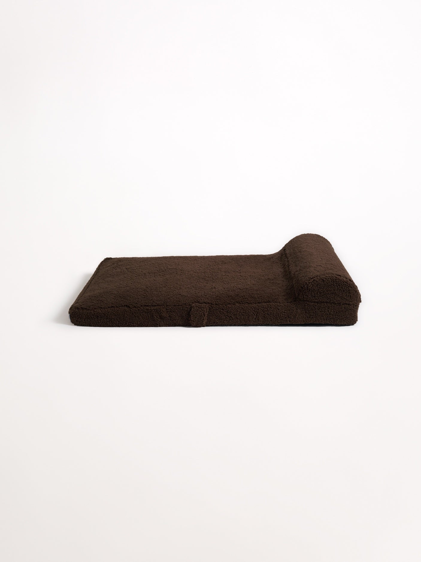 Faux Fur Pet Bed - Coffee