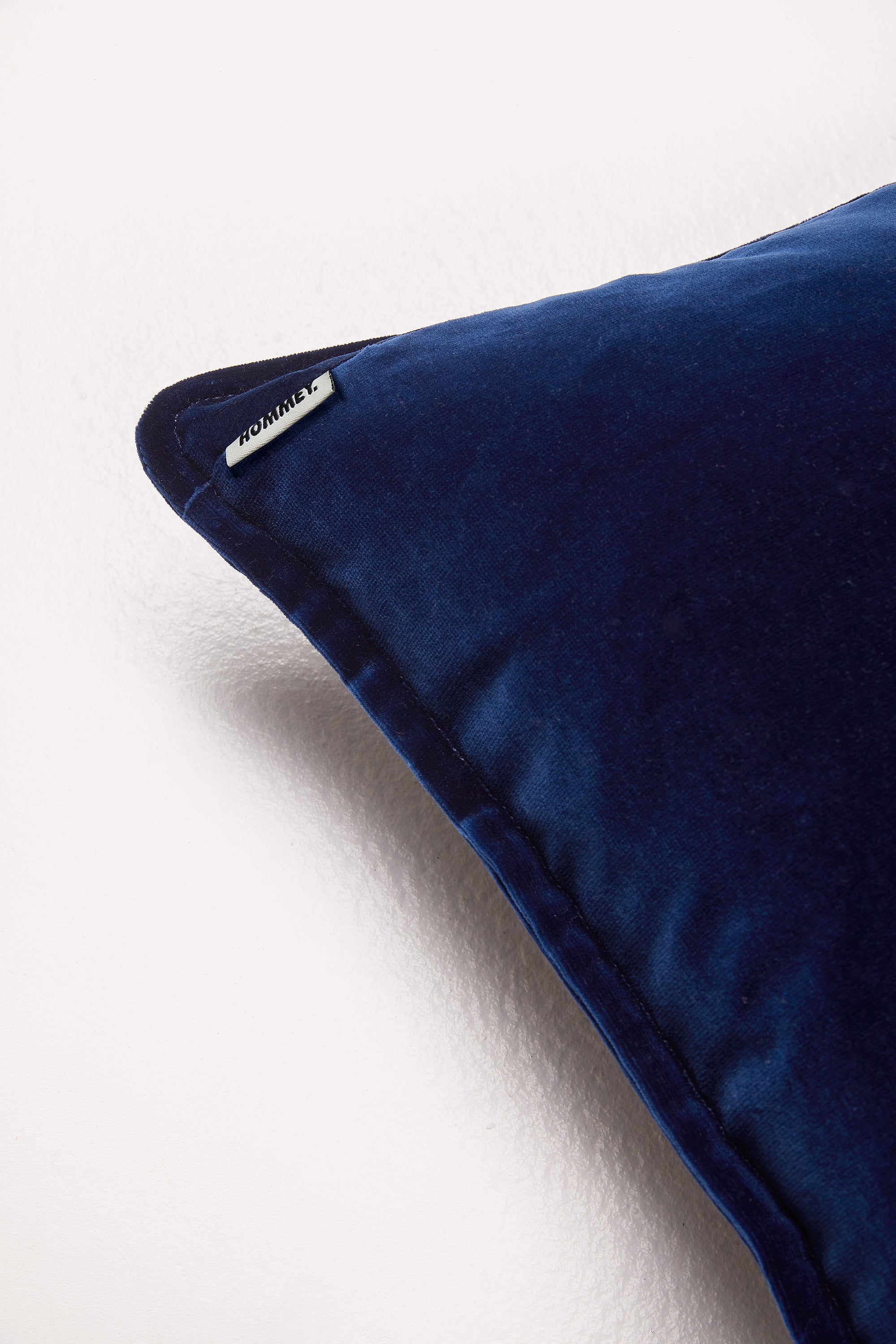 Lumbar Velvet - Midnight Blue Cushion