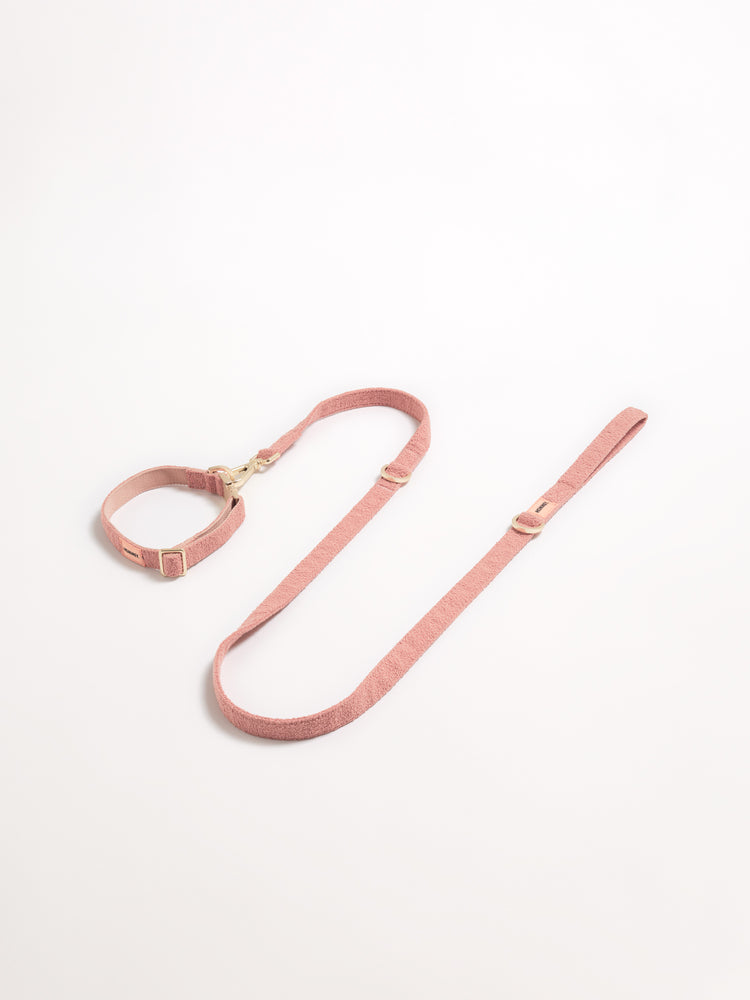 Boucle Pet Collar - Blush