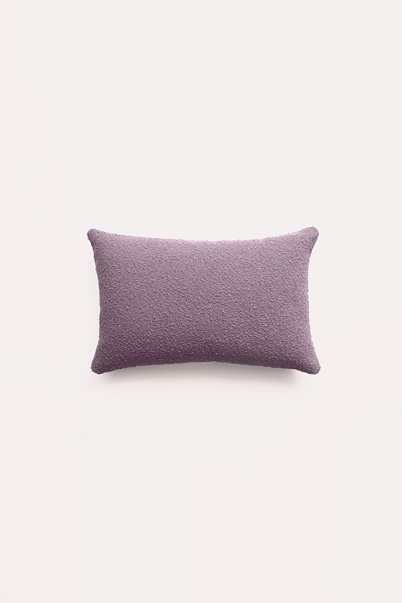 Lumbar Boucle - Lilac Cushion