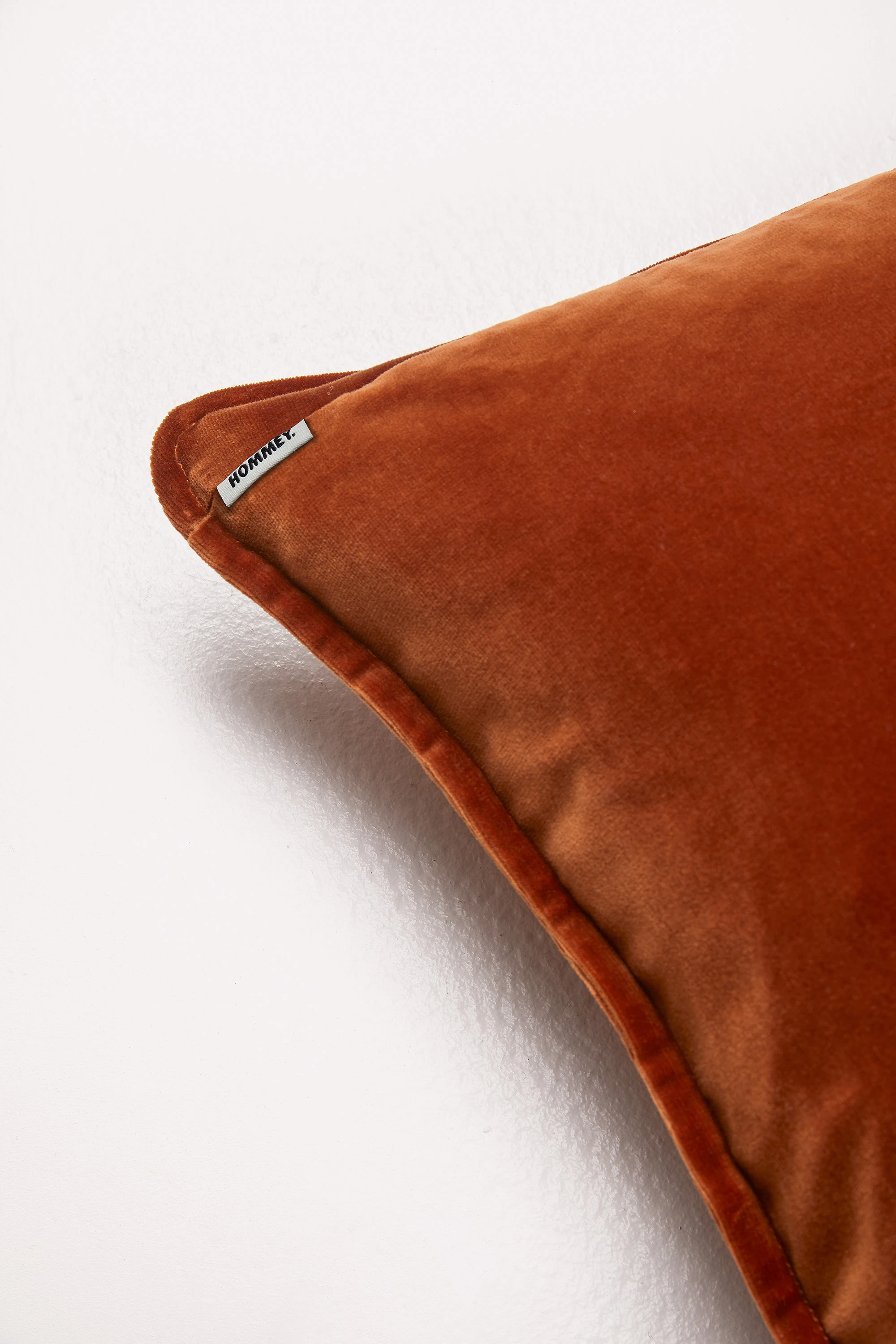 Lumbar Velvet - Toffee Cushion