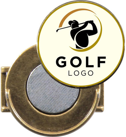 We create custom golf ball markers.