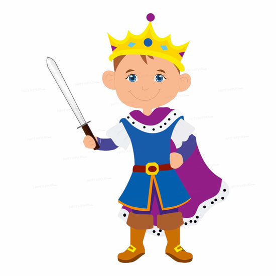 Prince Theme with Sword in Hand Cutout