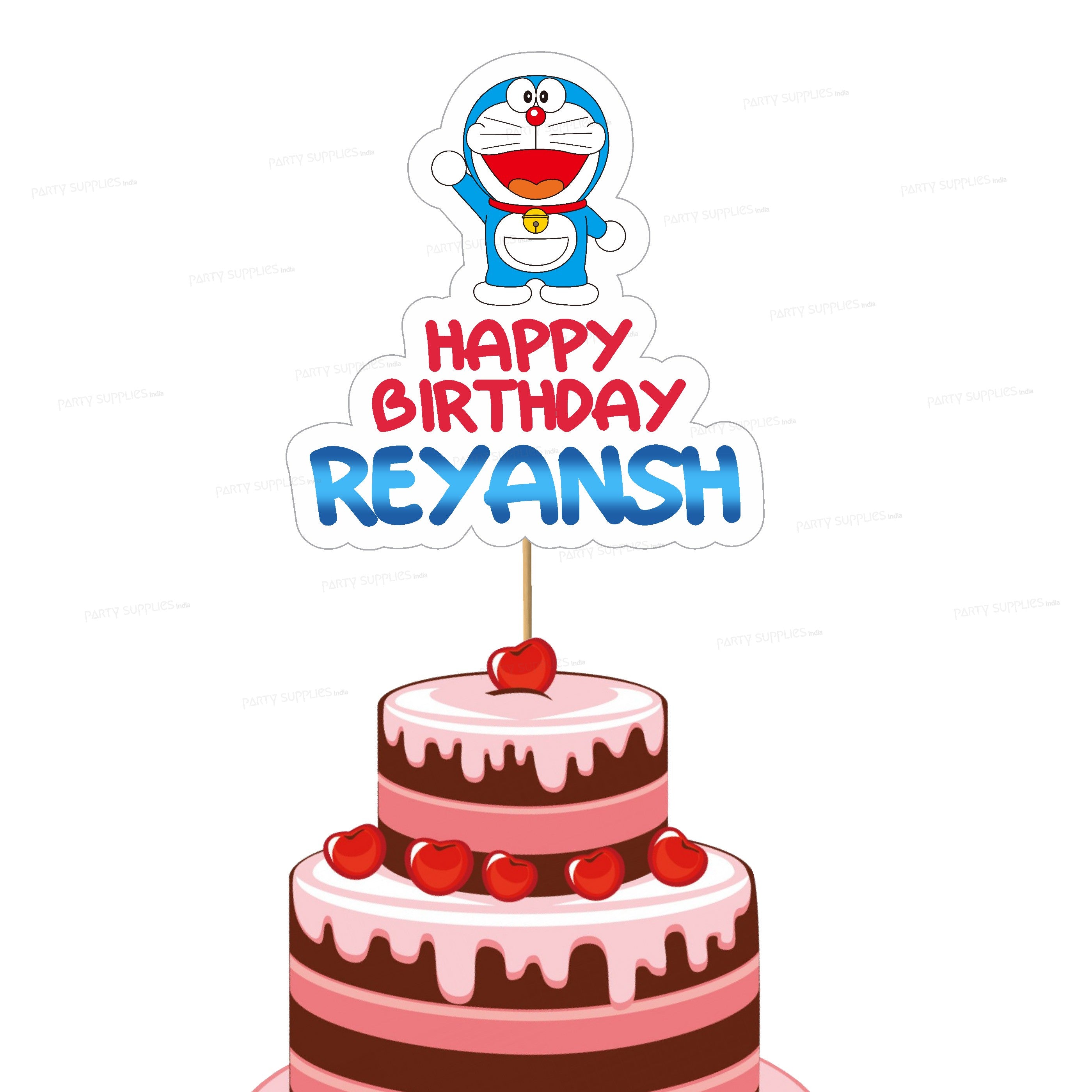 Cake Decor 5.5 Inches Digital Printed Cake Toppers - Doraemon – Arife  Online Store