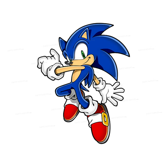 PSI SONIC THE HEDGEHOG THEME Cutout - 05