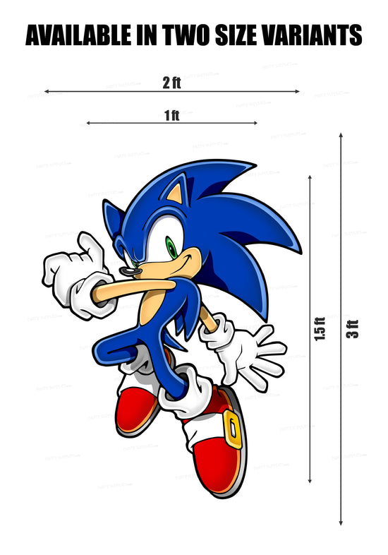 PSI SONIC THE HEDGEHOG THEME Cutout - 05