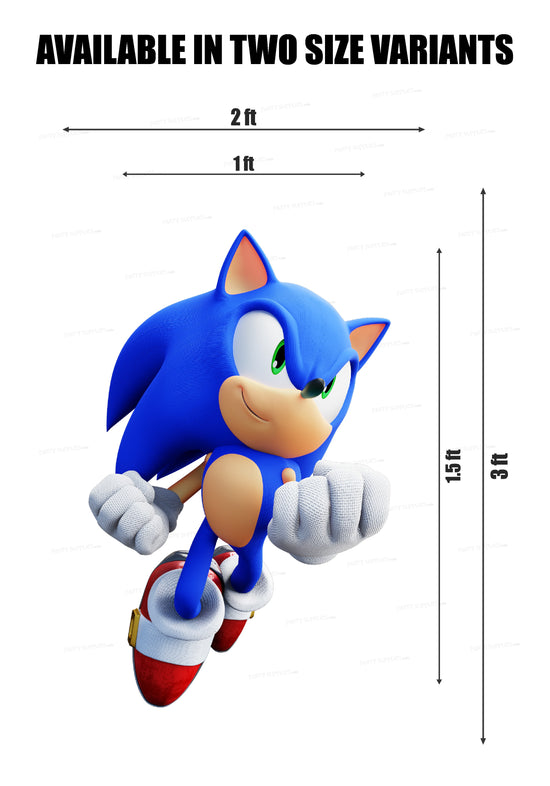 PSI SONIC THE HEDGEHOG THEME Cutout - 06