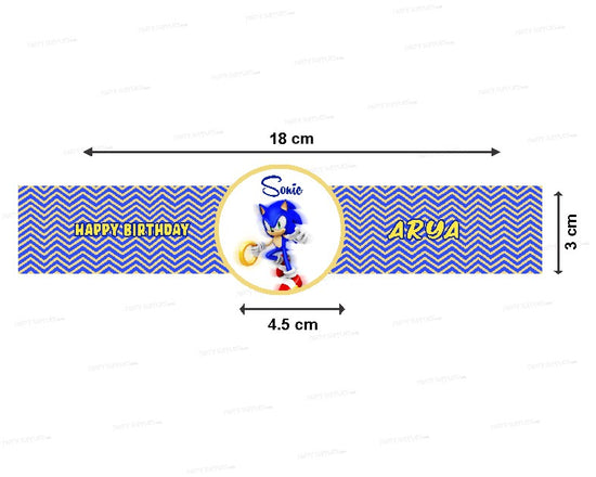 PSI Sonic the Hedgehog Theme Hand Band