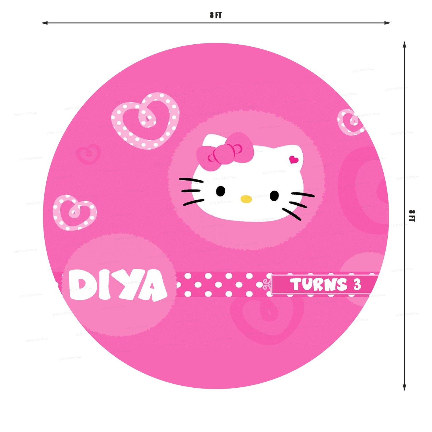 hello kitty baby theme