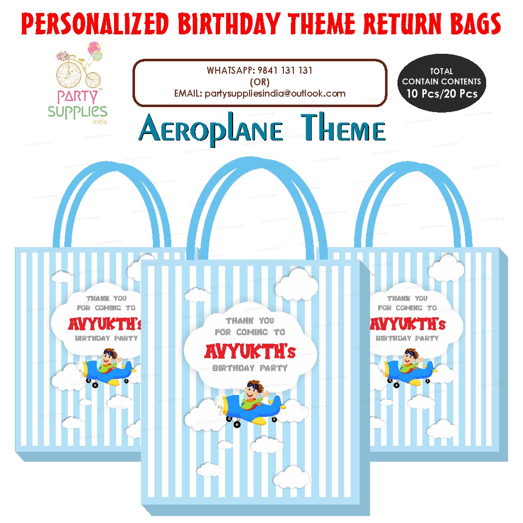 PSI Wedding Theme Personalized Return Gift Bag