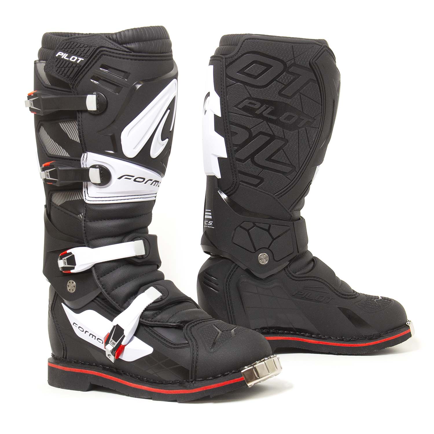 motorcycle boots | Forma Ice Pro Flow road racing black street 