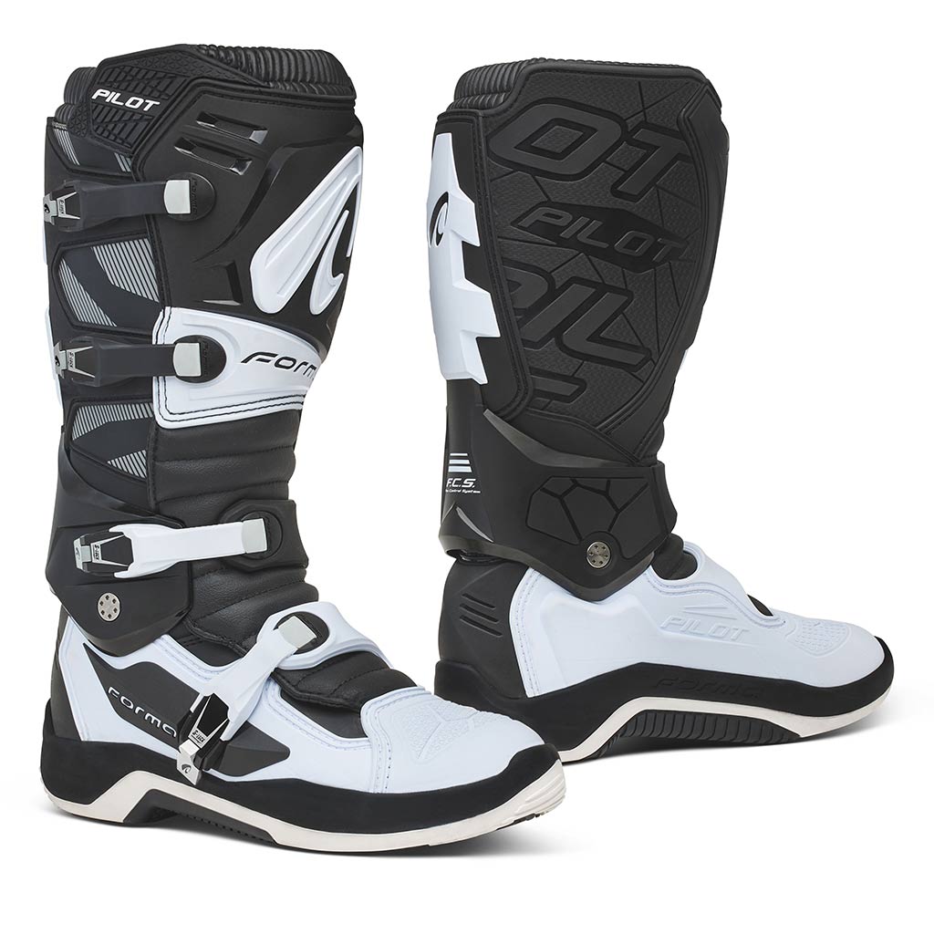 Botas moto Racing Forma ICE PRO blancas outlet tienda motos Hospitalet