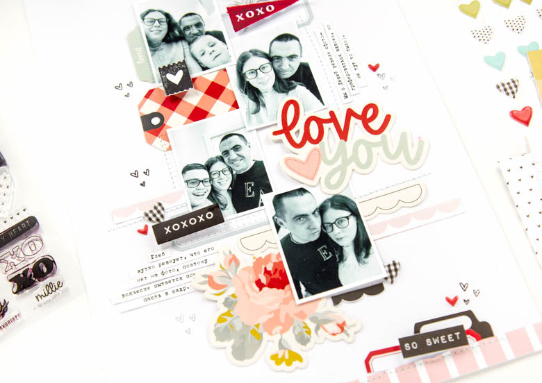 Scrapbook Layout by Guest Designer Alena Grinchuk for Felicity Jane